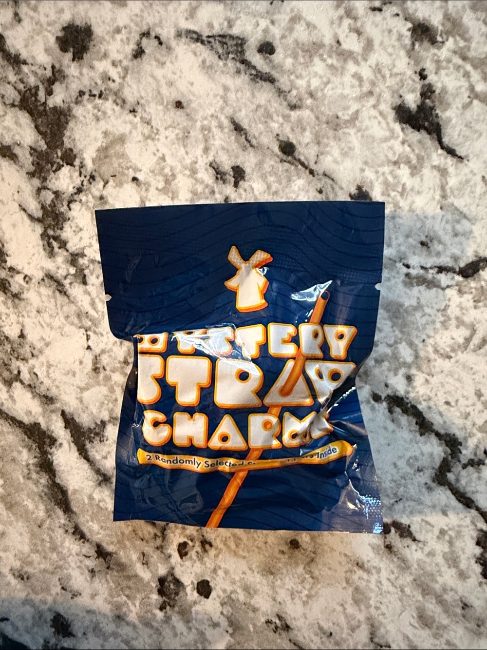 Dutch Bros Mystery Straw Charm unopened